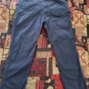 Levi’s Navy Blue Twill Utility Chino Cargo Pants 34x32